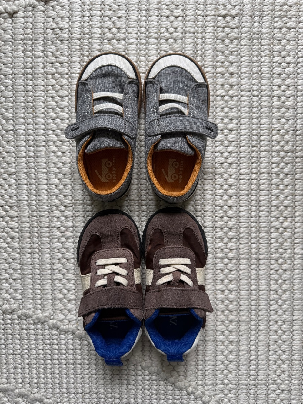 Toddler Shoes Size 7 (EU 23) – See Kai Run & Zara sneakers – Used